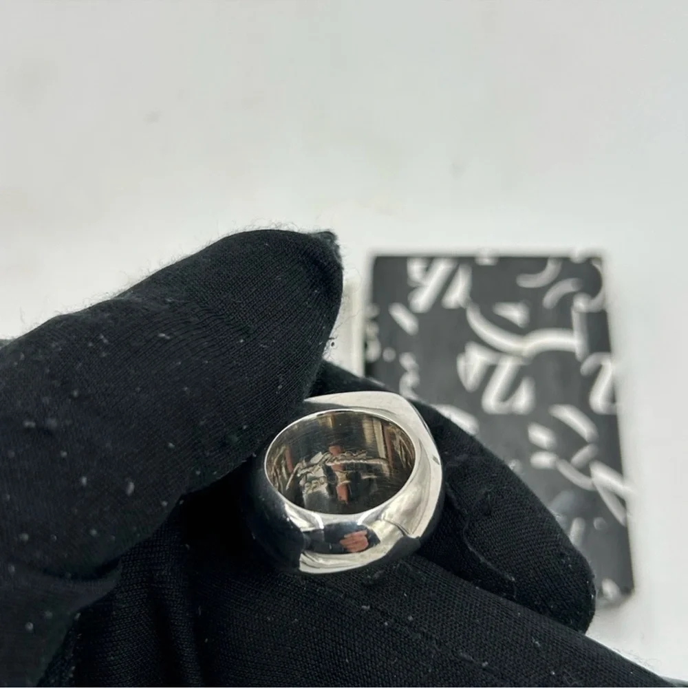 Chrome hearts, 950 sterling silver ring size 7. Unisex.